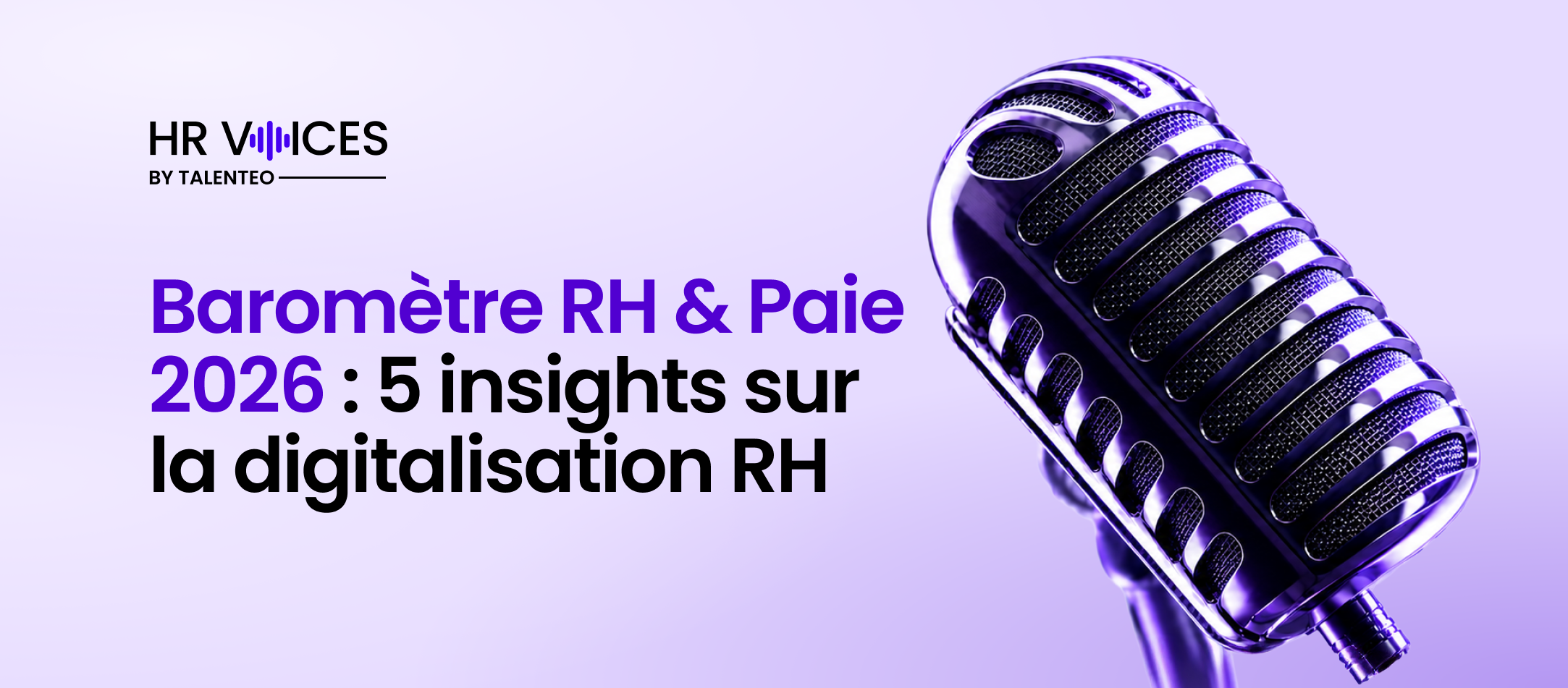Baromètre RH &amp; Paie 2026 : 5 insights sur la digitalisation RH